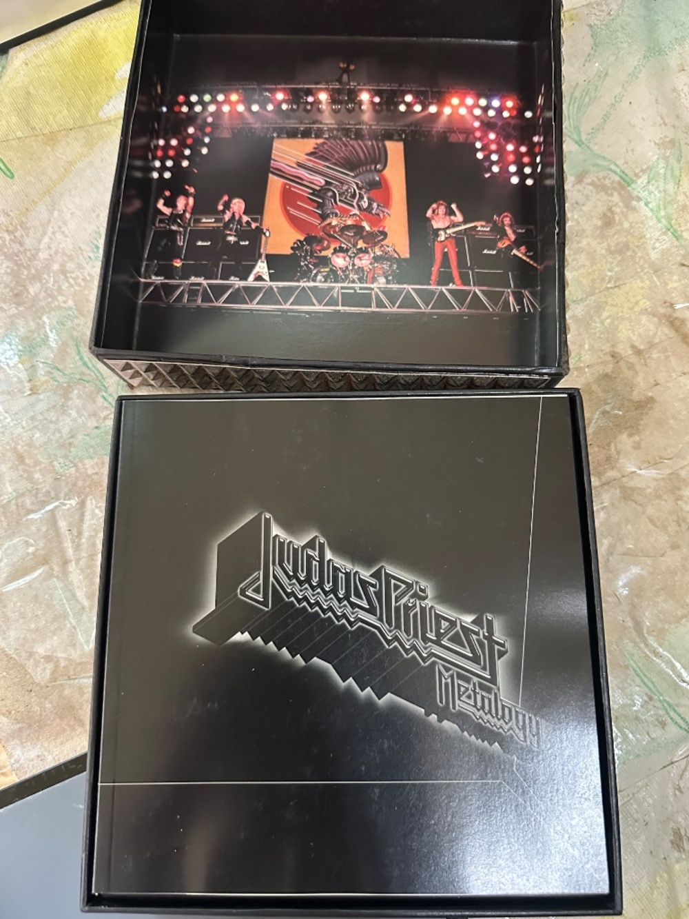 Judas Priest Metalogy 4CD/DVD 2004 Sony Box Set Booklet 80s Metal - Picture 7 of 15
